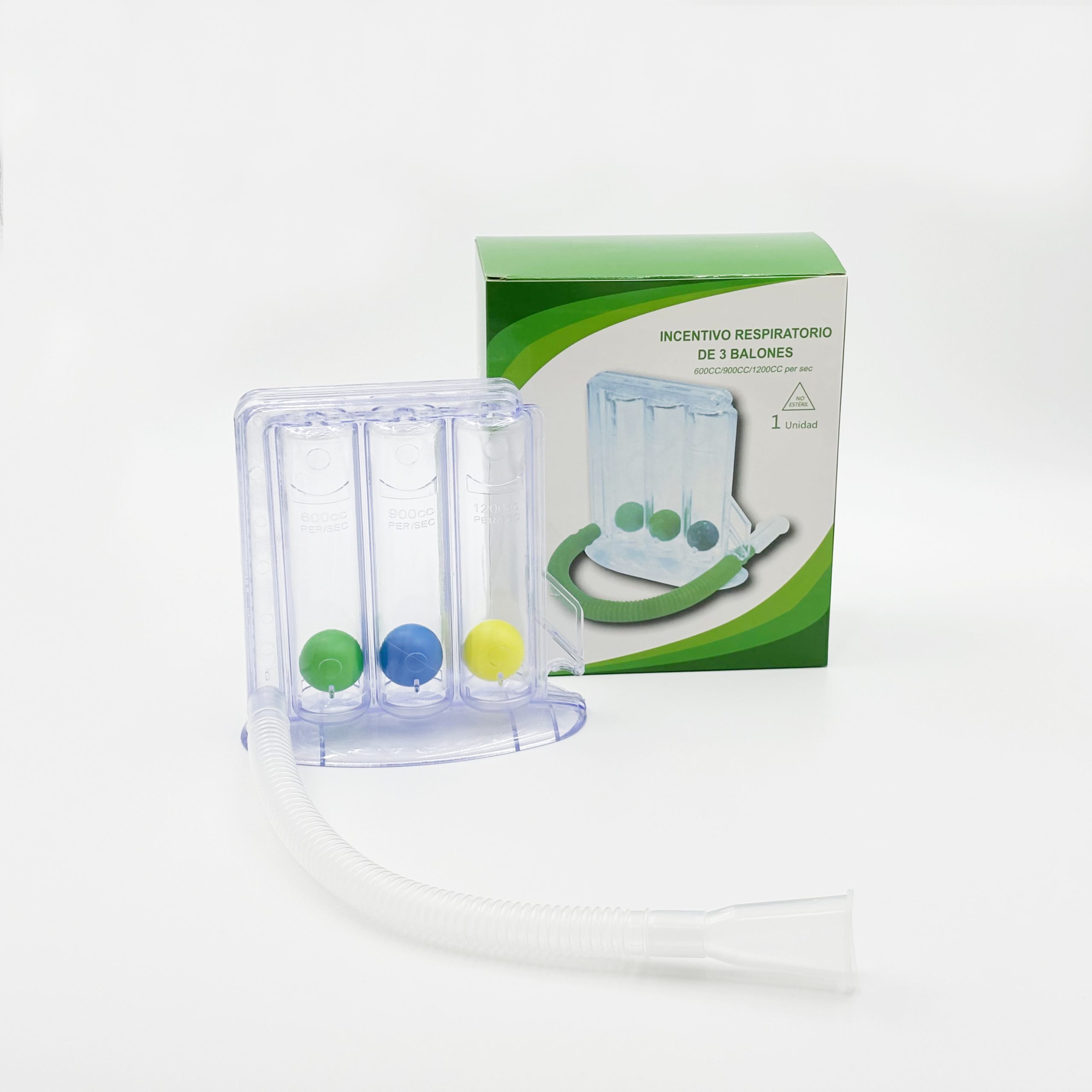 Three-ball Incentive Spirometer - Image 3