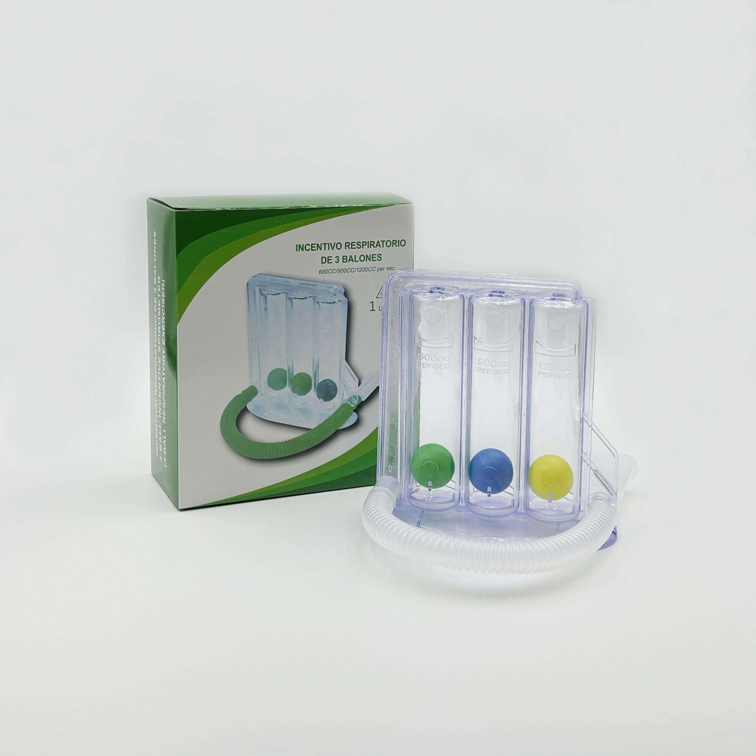 Three-ball Incentive Spirometer - Image 2