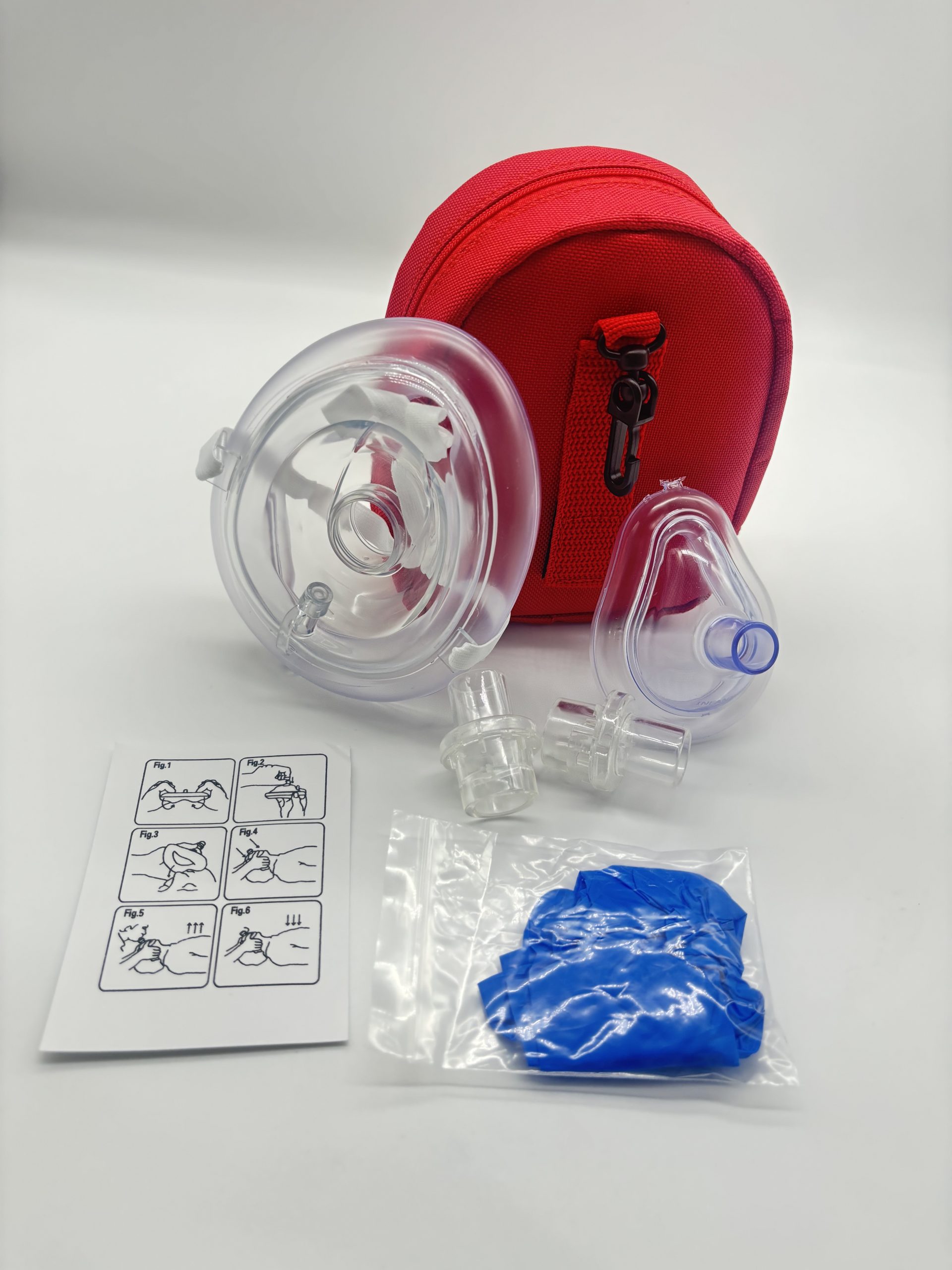 CPR Mask with Fabric Pouch - Image 4