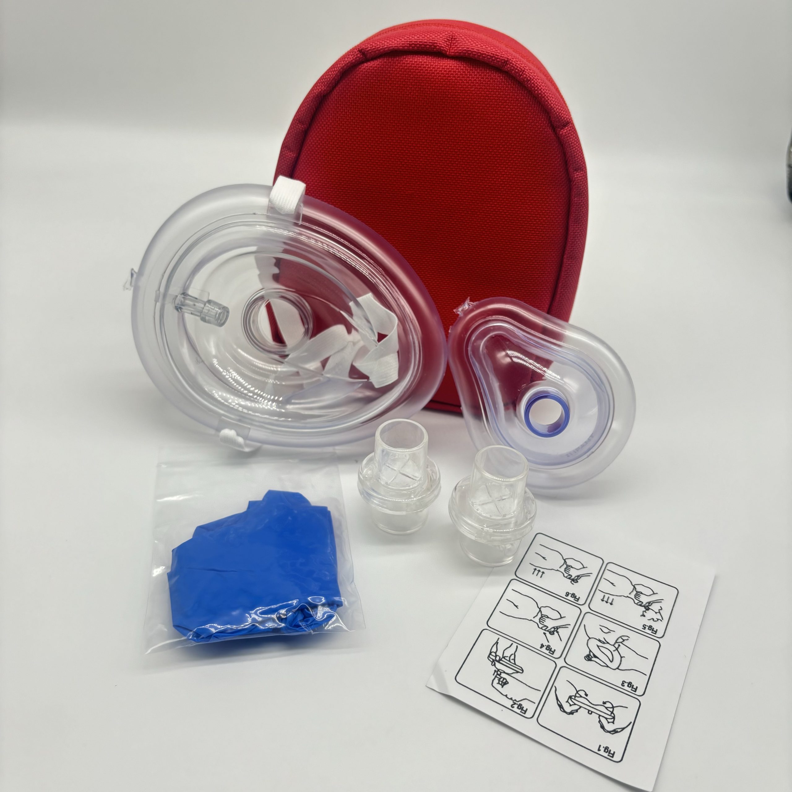 CPR Mask with Fabric Pouch - Image 3
