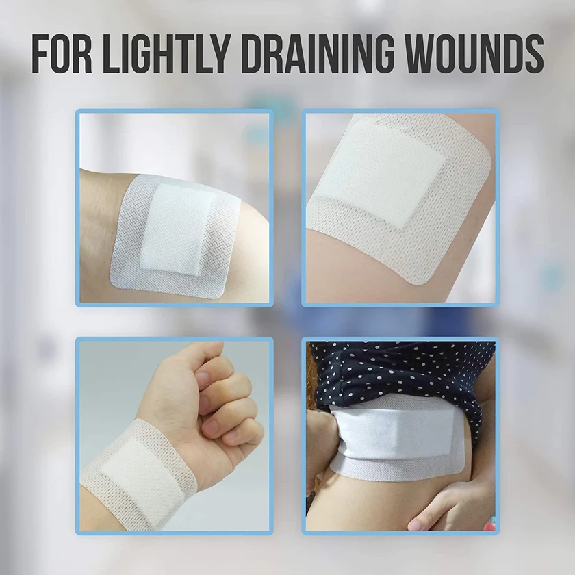 White Non-woven Adhesive Dressing - Image 4